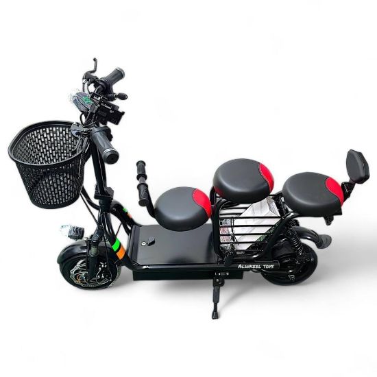 صورة سكوتر بسلة أمامية 3 كراسي 48 فولت 1200 واط